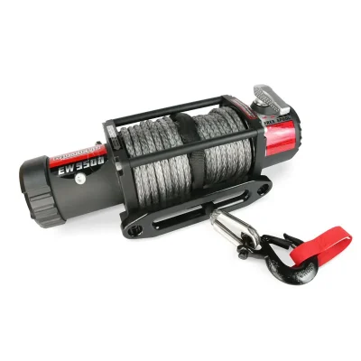 وینچ خودرویی 9500 پوند طناب الیافی تی مکس (T- Max) سری (Muscle Lift) – 12 ولت