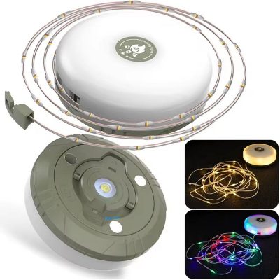 چراغ چادر ریسه ای شارژی مدل 828