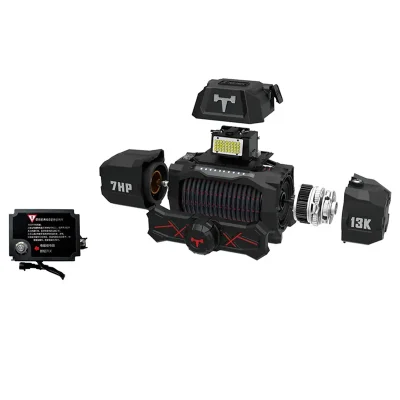 وینچ خودرویی 13000 پوند الیافی تی مکس (T-Max) سری (New X-power) 12 ولت